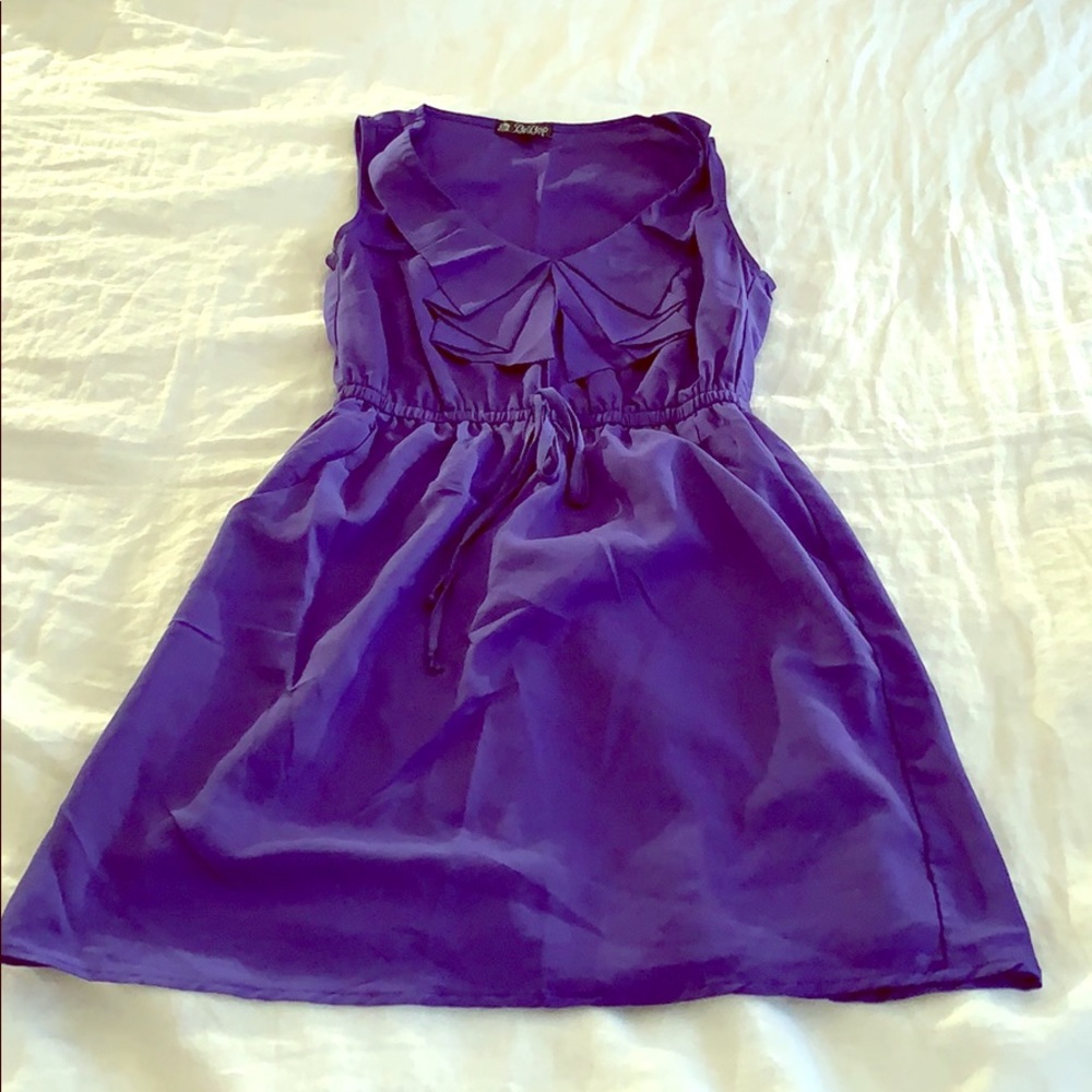 Blue dress